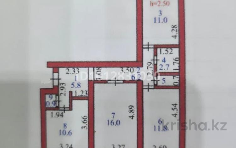 3-бөлмелі пәтер · 68 м² · 3/4 қабат, Гагарина, бағасы: 23.2 млн ₸ в Петропавловске — фото 2