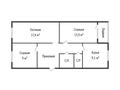 3-бөлмелі пәтер · 67.8 м² · 2/5 қабат, ПРОСПЕКТ САТПАЕВА 58 — СШ №24, бағасы: 29.8 млн ₸ в Усть-Каменогорске — фото 5