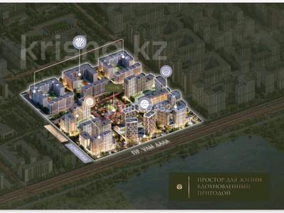 3-бөлмелі пәтер · 99.21 м² · 8/17 қабат, Пр. Улы Дала, между ул. Толе би и ул. Ч. Айтматова — Пр.Улы Дала, бағасы: 57 млн ₸ в Астане, Нура р-н