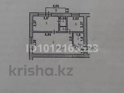 2-бөлмелі пәтер · 41.4 м² · 2/4 қабат, Просп. Жамбыла 9А — Пр. Жамбыла, Сатпаева, бағасы: 16.5 млн ₸ в Таразе