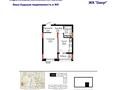 1-бөлмелі пәтер · 39.8 м² · 5/9 қабат, Чингиз Айтматов — Айтматова / Улы дала, бағасы: 29 млн ₸ в Астане, Нура р-н