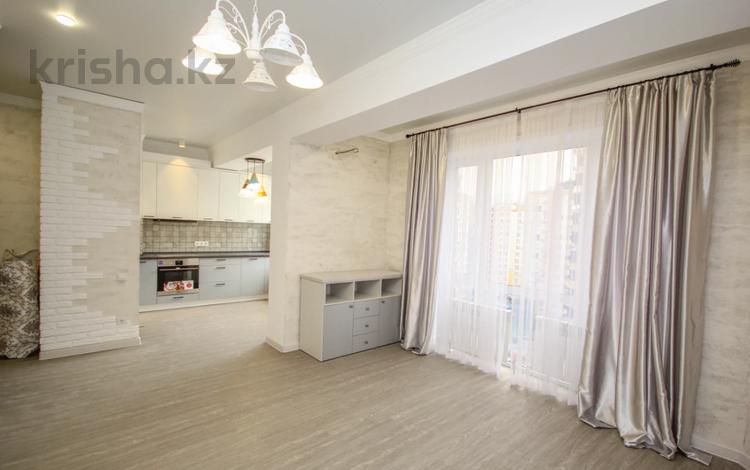 2-бөлмелі пәтер · 62 м² · 4/12 қабат, Каныша Сатпаева 133/1, бағасы: 58 млн ₸ в Алматы, Бостандыкский р-н — фото 2