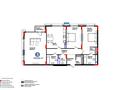 3-комнатная квартира · 129 м² · 7/9 этаж, Мангилик Ел 57 за 140 млн ₸ в Астане, Есильский р-н