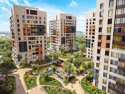 3-бөлмелі пәтер · 77 м² · 7/12 қабат, Тажибаевой 157 к7, бағасы: 92 млн ₸ в Алматы, Бостандыкский р-н