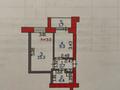 1-комнатная квартира · 34.4 м² · 4/9 этаж, Мухамед-Рахимова 58 за ~ 19.3 млн ₸ в Петропавловске — фото 2