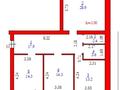 3-бөлмелі пәтер · 96.7 м² · 4/5 қабат, Алтын орда ш/а., бағасы: 37 млн ₸ в Актобе, мкр. Алтын орда — фото 11