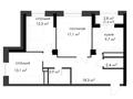 3-бөлмелі пәтер, 84 м², 16/17 қабат, Строителей 28/3, бағасы: 40 млн 〒 в Караганде, Казыбек би р-н