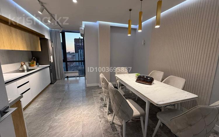 2-бөлмелі пәтер · 90 м² · 6/9 қабат, Нұрсәт ш/а, Аргынбекова, бағасы: 25 000 ₸ в Шымкенте, Каратауский р-н — фото 2