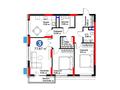 3-комнатная квартира · 77.87 м², ул. Букетова, в сторону мкрн. Кунгей и объездной трассы за ~ 35.4 млн ₸ в Караганде — фото 3