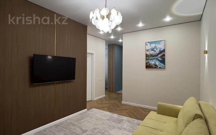 2-комнатная квартира · 45 м² · 13/16 этаж, Каныша Сатпаева 90/55Б — Район АДК за 25 000 ₸ в Алматы, Бостандыкский р-н — фото 2