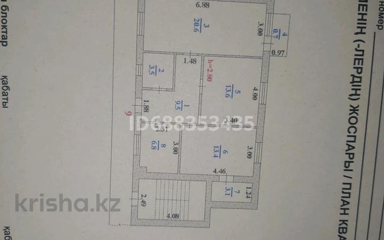 3-бөлмелі пәтер · 71.2 м² · 2/3 қабат, Самал ш/а. 22, бағасы: 16 млн ₸ в Атырау, мкр Самал — фото 2