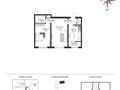 2-комнатная квартира · 72.6 м² · 9/9 этаж, Байкадамова 18а — Розыбакиева за 98 млн ₸ в Алматы, Бостандыкский р-н — фото 2