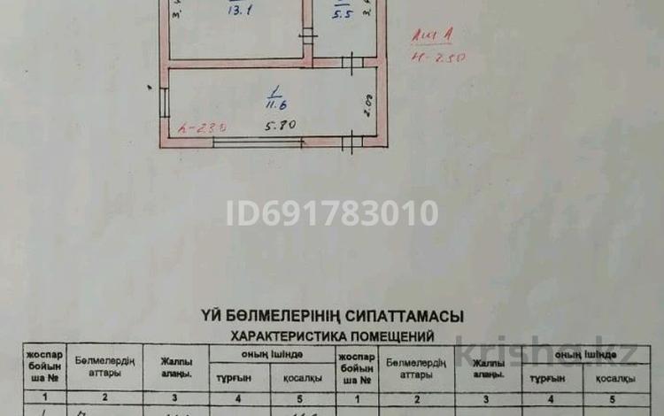 Дача • 2 комнаты • 30.2 м² • 6 сот., Железнодорожная за 8.5 млн 〒 в Конаеве (Капчагай) — фото 2