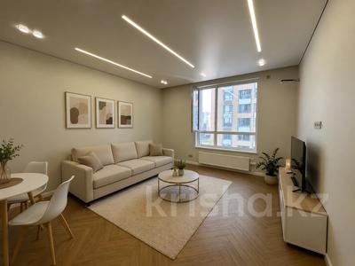 2-бөлмелі пәтер · 55 м² · 12/22 қабат, Турар Рыскулов 9, бағасы: 55 млн ₸ в Астане, Есильский р-н