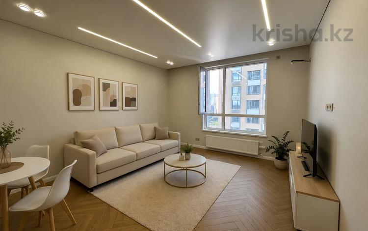 2-бөлмелі пәтер · 55 м² · 12/22 қабат, Турар Рыскулов 9, бағасы: 55 млн ₸ в Астане, Есильский р-н — фото 2