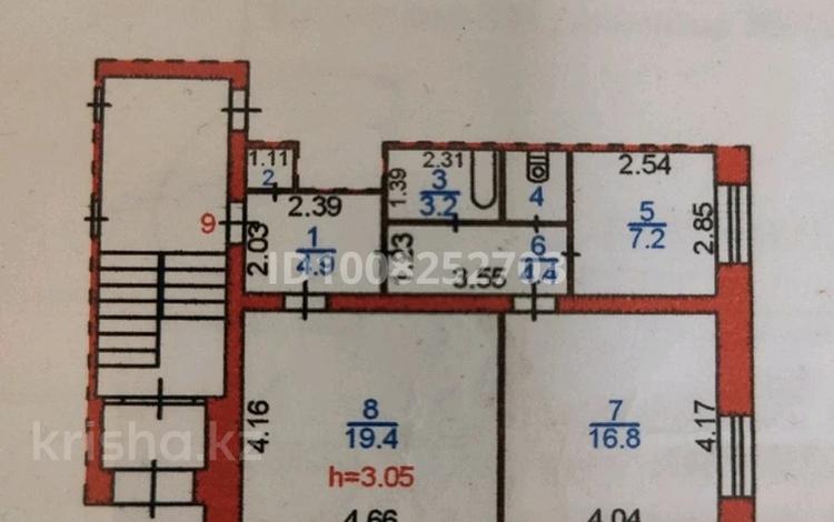 2-комнатная квартира · 58.3 м² · 1/2 этаж, мкр Фёдоровка , Юбилейная 37 за 15 млн ₸ в Караганде, Казыбек би р-н — фото 2