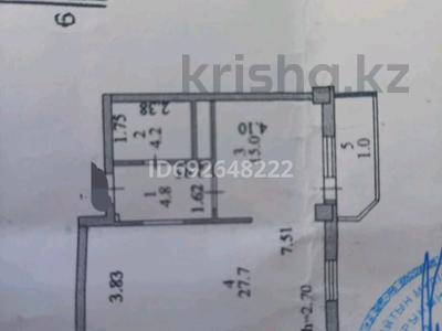 1-комнатная квартира, 52 м², 5/12 этаж, Кошкарбаева 34 за 21.5 млн 〒 в Астане, Алматы р-н