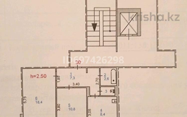 2-комнатная квартира, 50 м², 8/10 этаж, Днепропетровская 84 за 15 млн 〒 в Павлодаре — фото 2