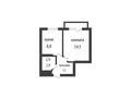 1-бөлмелі пәтер · 32.4 м² · 5/9 қабат, Г. Каирбекова 405/1, бағасы: 17.4 млн ₸ в Костанае — фото 8