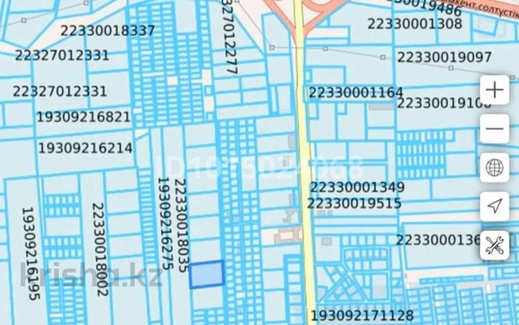 Участок · 1 га, Участок 466 — Мкр. Бозарык Шымкентский завод полиэтиленовых труб Beymaral за 50 млн ₸ в Каратауский р-н — фото 2