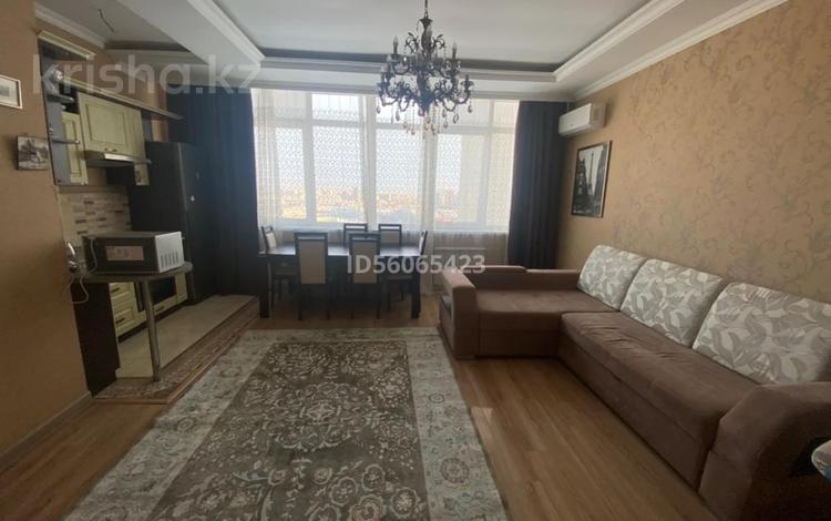 2-комнатная квартира, 54 м², 18/22 этаж помесячно, проспект Бауыржана Момышулы 2 — проспект Рахимжана Кошкарбаева