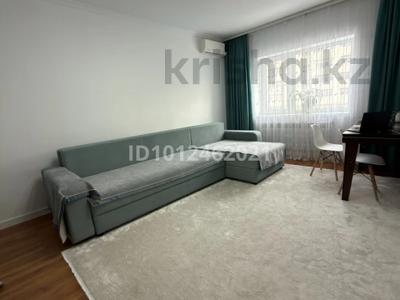 1-бөлмелі пәтер · 44.2 м² · 11/17 қабат, мкр Мамыр-1, бағасы: 37 млн ₸ в Алматы, Ауэзовский р-н