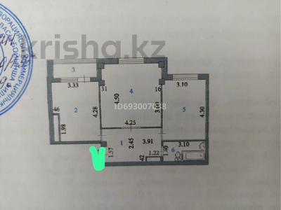 2-бөлмелі пәтер, 60 м², 12/12 қабат, Сыганак 54/1, бағасы: 26 млн 〒 в Астане, Есильский р-н