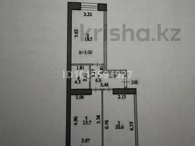 2-бөлмелі пәтер · 68 м² · 12/12 қабат, тәттімбет 9, бағасы: 40 млн ₸ в Астане, Нура р-н