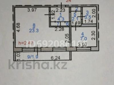 1-комнатная квартира, 44 м², 5/5 этаж, Карбышева 11 за 14.5 млн 〒 в Костанае