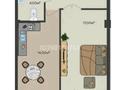 1-комнатная квартира · 50 м² · 9/9 этаж, Байдибек би 10/3 — ROYAL ROSE за 27 млн ₸ в Шымкенте, Абайский р-н — фото 12