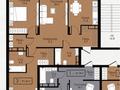 3-комнатная квартира · 92 м² · 8/9 этаж, Сыганак 22/1 за 75 млн ₸ в Астане, Нура р-н