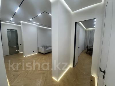 3-комнатная квартира · 86.7 м² · 2/12 этаж, Ахмет Байтурсынулы 14 за 76 млн 〒 в Астане, Сарайшык р-н