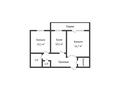 2-бөлмелі пәтер · 61.5 м² · 5/5 қабат, ПРОСПЕКТ И. ЕСЕНБЕРЛИНА 31/4 — СШ №41, бағасы: 20 млн ₸ в Усть-Каменогорске — фото 5