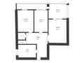 3-комнатная квартира · 109.4 м² · 4/5 этаж, Г. Каирбекова 369/1 за 54 млн ₸ в Костанае — фото 25