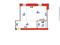 1-бөлмелі пәтер · 37.4 м² · 10/10 қабат, Кургальжинское шоссе 22/1, бағасы: 12 млн ₸ в Астане, Нура р-н