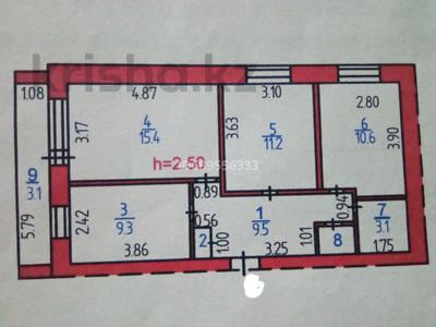 3-комнатная квартира, 64 м², 2/4 этаж, 1а мкр 50 за 13 млн 〒 в Лисаковске