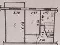 2-комнатная квартира, 43.6 м², 4/5 этаж, Абая 37/2 — кафе Арарат за 9.2 млн 〒 в Темиртау