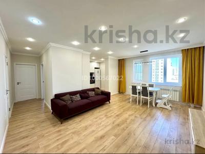 3-комнатная квартира · 68 м² · 10/24 этаж, Кабанбай батыр 48/5 за 46 млн 〒 в Астане, Есильский р-н