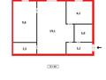 2-бөлмелі пәтер · 42 м² · 1/4 қабат, пр. Строителей, бағасы: 5 млн ₸ в Темиртау — фото 8