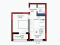 1-бөлмелі пәтер · 42.7 м² · 4/9 қабат, Е 908 22 — Улы Дала, Туран, бағасы: 25.9 млн ₸ в Астане, Нура р-н — фото 7