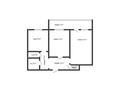2-бөлмелі пәтер · 53.5 м² · 7/9 қабат, Абая 1, бағасы: 25.5 млн ₸ в Костанае — фото 9