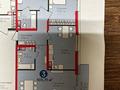 3-комнатная квартира · 105.71 м² · 6/9 этаж, Рыскулова 33 за 66 млн ₸ в Шымкенте, Енбекшинский р-н