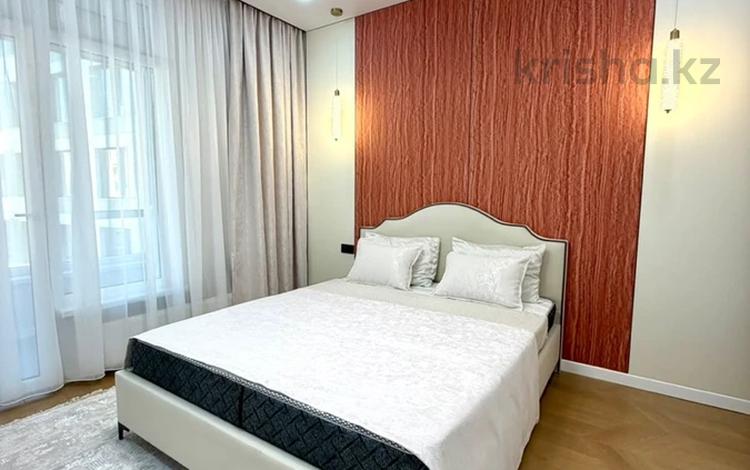 3-комнатная квартира · 80 м² · 14/16 этаж, Каныша Сатпаева 90/55Б за 78 млн ₸ в Алматы, Бостандыкский р-н — фото 2