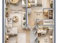 1-бөлмелі пәтер · 50 м² · 3/5 қабат, мкр Самал-2, Аргынбекова 10, бағасы: 29 млн ₸ в Шымкенте, Абайский р-н — фото 2