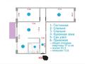 3-комнатная квартира · 59 м² · 4/5 этаж, ул. Желтоксан 24/1 за 22 млн ₸ в Астане, Сарыарка р-н — фото 11