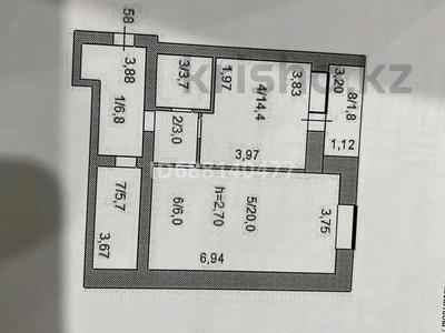 2-комнатная квартира, 61.4 м², 1/5 этаж, Абулкасымова 115 за 18 млн 〒 в Кокшетау