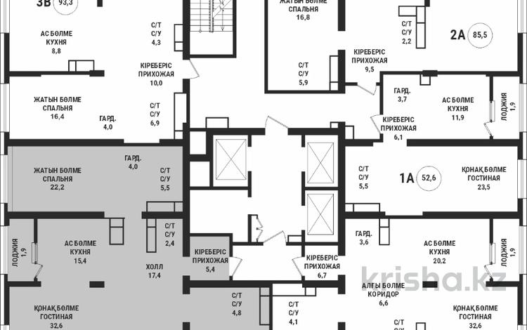 4-комнатная квартира, 156.6 м², 9/19 этаж, Аль-Фараби 41/6 за ~ 164.4 млн 〒 в Алматы, Бостандыкский р-н — фото 2