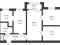 4-бөлмелі пәтер, 61.7 м², 4/5 қабат, мкр 5, Абулхаир Хана 57а, бағасы: 15.5 млн 〒 в Актобе, мкр 5 — фото 13