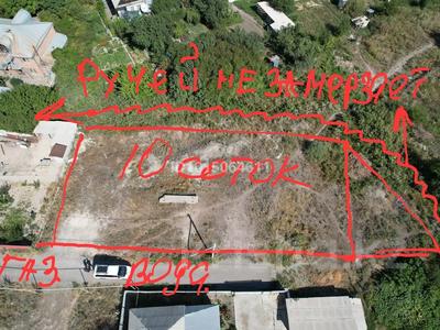 Участок · 10 соток, Мерекелик улица Дополнительная 27 — Продам ровный участок 10 соток с коммуникациями в черте города (Талдыкорган, ПКС Мерекелік) за 10 млн ₸