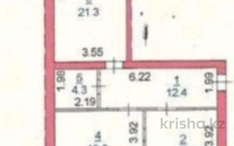 2-бөлмелі пәтер · 74.8 м² · 1/4 қабат, Гераимова 1/1, бағасы: ~ 41.1 млн ₸ в Костанае — фото 2